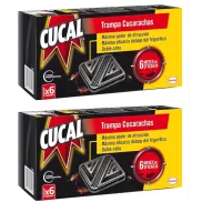 Cucal Insecticida Trampa para Cucarachas, 12 Unidades