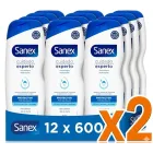Gel de Ducha Sanex Cuidado Experto 2 Pack 600ml