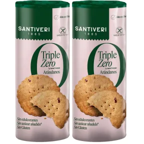 Galletas de Arándano Santiveri 205g - Pack de 2 unidades