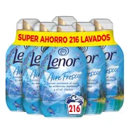 Suavizante Lenor Frescor Alpino 36 Lavados, 6 x 504ml