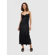 Vestido lencero con botones en tallas XS a L