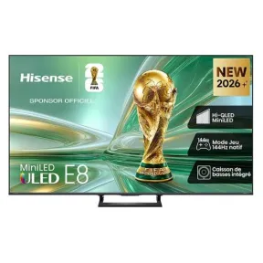 TV MINILED 50" HISENSE 50E8S para una experiencia visual única.