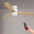 Ventilador de Techo Blanco LED con Mando y 6 Velocidades