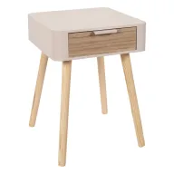 Mesita de noche disponible en varios colores
