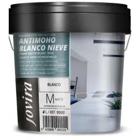 JOVIRA PINTURAS: Pintura mate con protector antimoho 4L