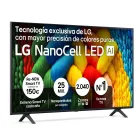 TV 55" LG NanoCell 4K Smart - 55NANO80A6B