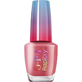 Esmalte rojo OPI RapiDry vegano de secado rápido (10 ml)