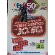 Carrefour: 11 Millones y 50% de Descuento del 12 al 25 de mayo