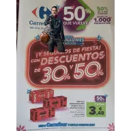Carrefour: 11 Millones y 50% de Descuento del 12 al 25 de mayo