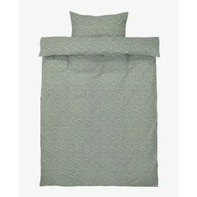 Funda nórdica verde 155x220 cm 100% algodón (recogida en tienda)