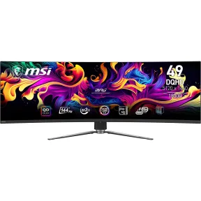Monitor Curvo Gaming QD-OLED de 49" MSI MPG 491CQPA