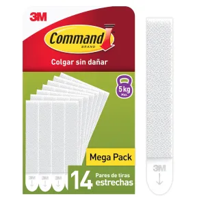 Tiras Adhesivas Command para Colgar Cuadros sin Agujeros