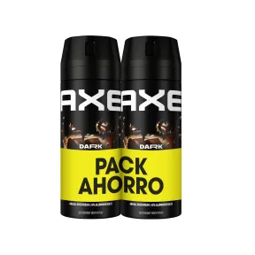 Pack Ahorro Axe Bodyspray Antitranspirante Dark Temptation 2x150 ML