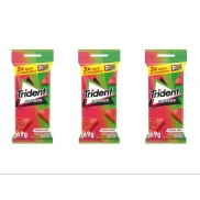 Chicles Sabor Sandía Senses Trident, 3 Unidades 69g