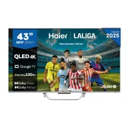 Televisor Haier 43" QLED UHD 4K Smart Google TV HDR10+