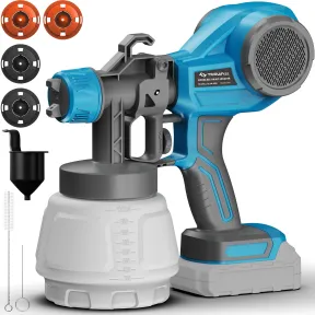 Pistola de Pintura Tilswall 1000mL con 4 Boquillas y 3 Patrones