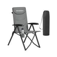 Silla Reclinable para Camping con Respaldo Alto 95°-150°