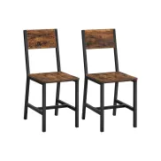 Sillas de Comedor VASAGLE - Juego de 2 Unidades