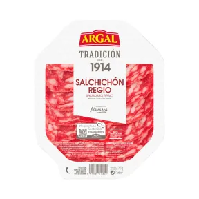 Salchichón Regio sin gluten ARGAL, finas lonchas en Alcampo