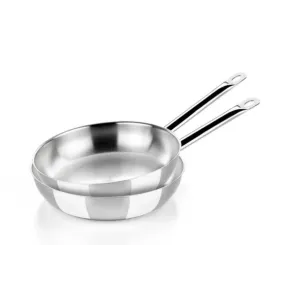 Sartén profesional set de 2 acero inoxidable 20-24 cm, envío gratis