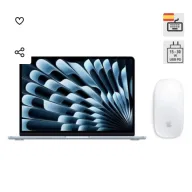 MacBook Air 13" Azul Cielo M5 16GB 512GB + Magic Mouse