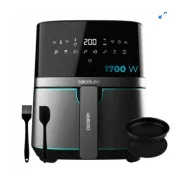 Freidora Cecotec Cecofry Pro 5500 Inox Black, 1700 W, 5.5 L