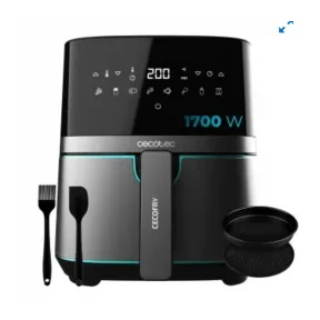 Freidora Cecotec Cecofry Pro 5500 Inox Black, 1700 W, 5.5 L