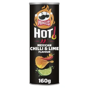 Pringles Picante Limón y Chile | Tubo 160g