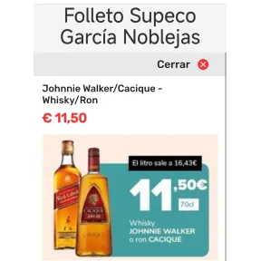 Ron Cacique añejo 70cl