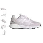 Adidas ZX 1K Boost 2.0 rosa para mujer, estilo casual.