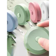 Cinta métrica flexible para medición corporal y costura
