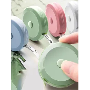 Cinta métrica flexible para medición corporal y costura