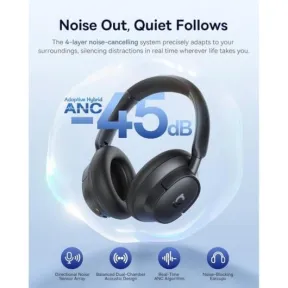 Auriculares Baseus BH1 NC: Bluetooth 6.0 y 80h batería