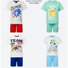 Pijamas cortos infantiles de dos piezas, tallas 92 a 122