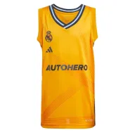 Real Madrid FC - Camiseta Amarilla de Baloncesto Adidas Junior