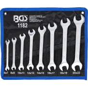 Juego de Llaves Fijas Dobles BGS 1182 | 8 Piezas
