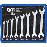 Juego de Llaves Fijas Dobles BGS 1182 | 8 Piezas