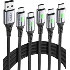 Cable USB C Rápido INIU 3.1A - Pack de 5 Longitudes Variadas