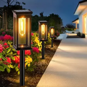 8 Piezas de Luces LED Solares para Jardín Exterior