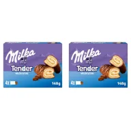 Milka Barritas de Bizcocho con Chocolate y Relleno de Leche