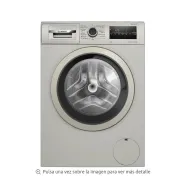 Lavadora Bosch Inox 9 kg, Carga Frontal, 1400 rpm, A