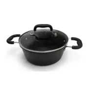 Cacerola Sumun 2,5L de Aluminio Forjado, Tapa Incluida