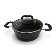 Cacerola Sumun 2,5L de Aluminio Forjado, Tapa Incluida