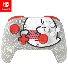 Controlador Inalámbrico PDP Nintendo Switch Rematch GLOW Boo-Hoo