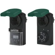 Adaptador de enchufe con temporizador digital