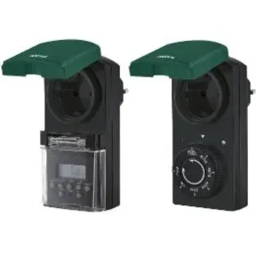 Adaptador de enchufe con temporizador digital