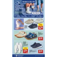 Aldi lanza su oferta anual de calzado barefoot desde 9,99€