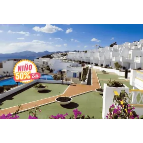 Apartamentos en Lanzarote: 3 noches con desayuno y vistas