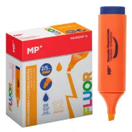 Pack de 12 Subrayadores Fluorescentes Biselados a Base de Agua