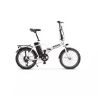 Bicicleta eléctrica Nilox J1 PRO en color blanca
